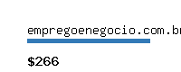 empregoenegocio.com.br Website value calculator