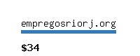 empregosriorj.org Website value calculator