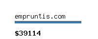 empruntis.com Website value calculator