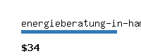 energieberatung-in-hamburg.com Website value calculator