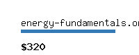 energy-fundamentals.org Website value calculator