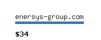 enersys-group.com Website value calculator