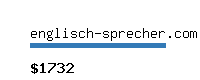 englisch-sprecher.com Website value calculator