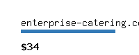 enterprise-catering.com Website value calculator