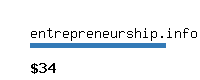 entrepreneurship.info Website value calculator