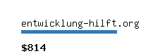 entwicklung-hilft.org Website value calculator