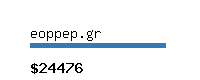 eoppep.gr Website value calculator