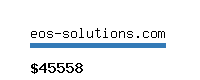 eos-solutions.com Website value calculator