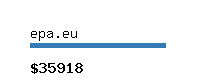 epa.eu Website value calculator