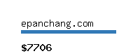 epanchang.com Website value calculator