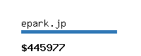 epark.jp Website value calculator