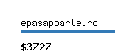 epasapoarte.ro Website value calculator