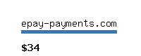 epay-payments.com Website value calculator