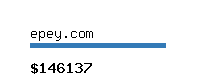 epey.com Website value calculator