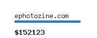 ephotozine.com Website value calculator