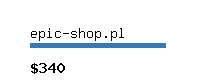 epic-shop.pl Website value calculator