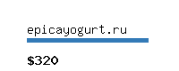 epicayogurt.ru Website value calculator