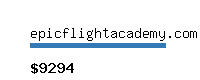 epicflightacademy.com Website value calculator