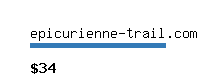 epicurienne-trail.com Website value calculator