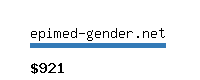 epimed-gender.net Website value calculator