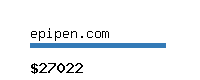 epipen.com Website value calculator