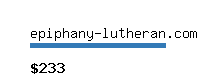 epiphany-lutheran.com Website value calculator