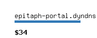 epitaph-portal.dyndns.biz Website value calculator