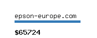 epson-europe.com Website value calculator