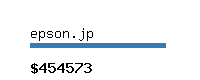 epson.jp Website value calculator