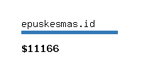 epuskesmas.id Website value calculator