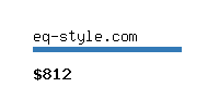 eq-style.com Website value calculator