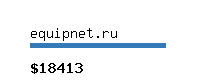 equipnet.ru Website value calculator