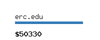 erc.edu Website value calculator