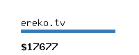 ereko.tv Website value calculator