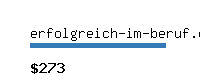 erfolgreich-im-beruf.com Website value calculator