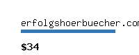 erfolgshoerbuecher.com Website value calculator