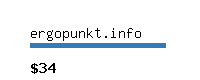 ergopunkt.info Website value calculator