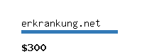 erkrankung.net Website value calculator