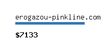 erogazou-pinkline.com Website value calculator