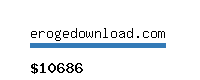 erogedownload.com Website value calculator