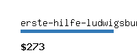 erste-hilfe-ludwigsburg.com Website value calculator