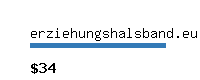 erziehungshalsband.eu Website value calculator