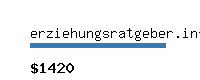 erziehungsratgeber.info Website value calculator