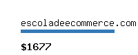 escoladeecommerce.com Website value calculator