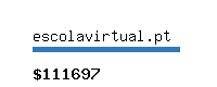 escolavirtual.pt Website value calculator