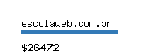 escolaweb.com.br Website value calculator