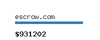 escrow.com Website value calculator