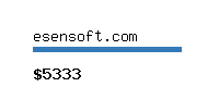 esensoft.com Website value calculator