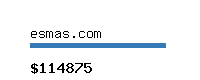 esmas.com Website value calculator