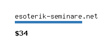 esoterik-seminare.net Website value calculator